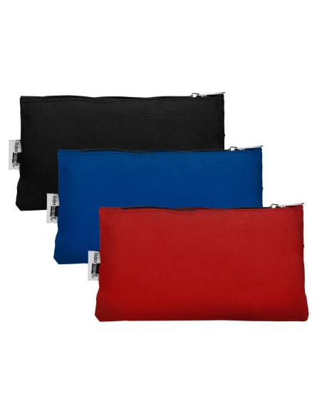 Bolso escolar portatodo liderpapel ancho colores surtidos 200x100 mm