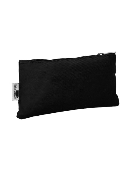 Bolso escolar portatodo liderpapel estrecho negro 200x60 mm