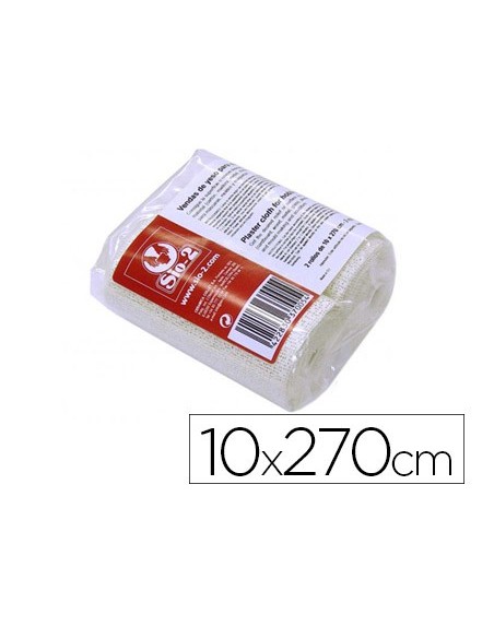 Vendas yeso sio-2 10x270 cm paquete de 2 rollos...