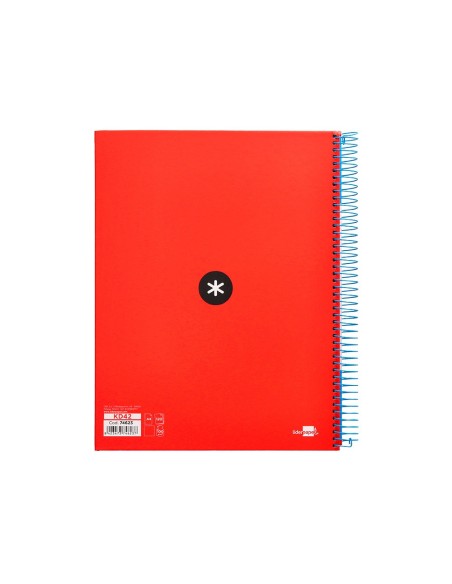 Cuaderno espiral a4 micro antartik tapa forrada...