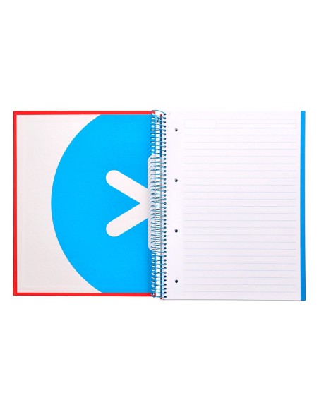 Cuaderno espiral a4 micro antartik tapa forrada...