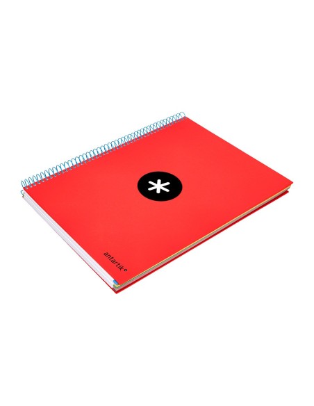Cuaderno espiral a4 micro antartik tapa forrada...