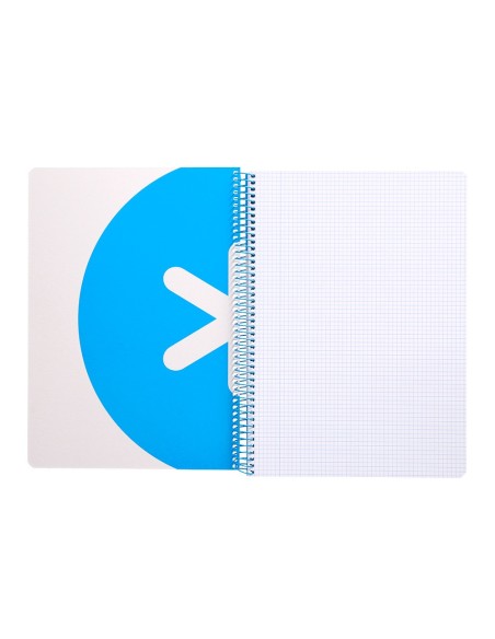 Cuaderno espiral liderpapel a5 antartik tapa...