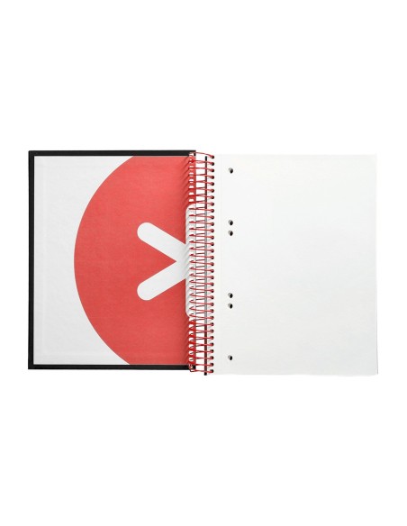 Cuaderno espiral a5 micro antartik tapa forrada...