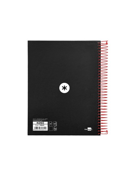 Cuaderno espiral a5 micro antartik tapa forrada...