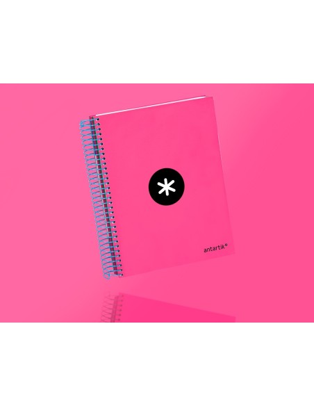 Cuaderno espiral a5 micro antartik tapa forrada...