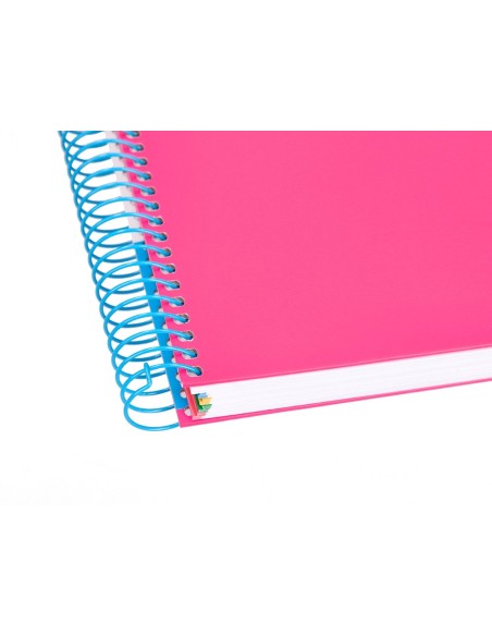 Cuaderno espiral a5 micro antartik tapa forrada...