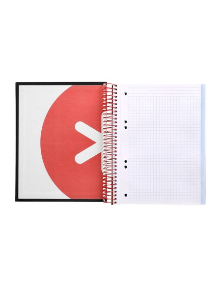 Cuaderno espiral a5 micro antartik tapa...