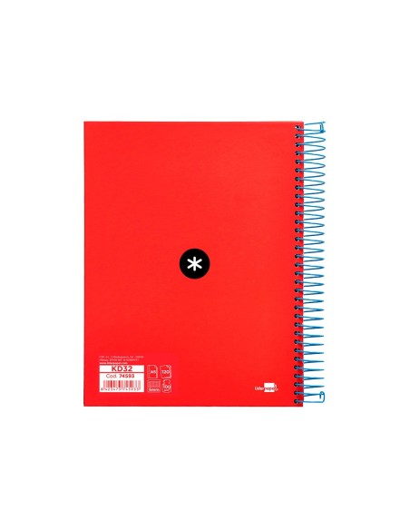 Cuaderno espiral a5 micro antartik tapa...