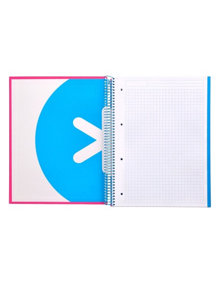 Cuaderno espiral a4 micro antartik tapa forrada...