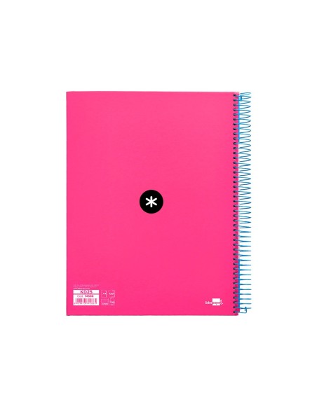 Cuaderno espiral a4 micro antartik tapa forrada...
