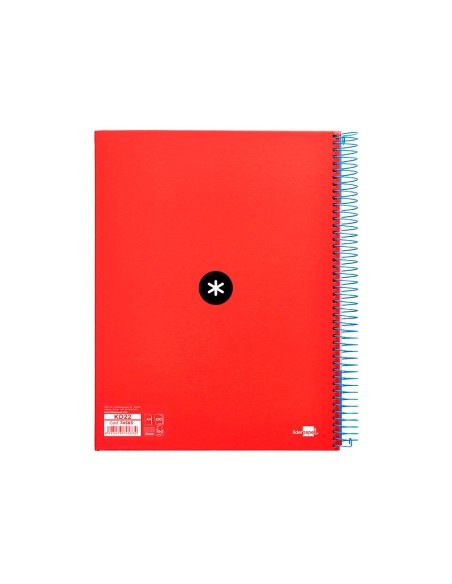 Cuaderno espiral a4 micro antartik tapa forrada...