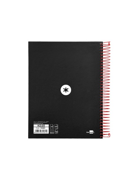 Cuaderno espiral a5 micro antartik tapa forrada...