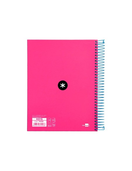 Cuaderno espiral a5 micro antartik tapa forrada...