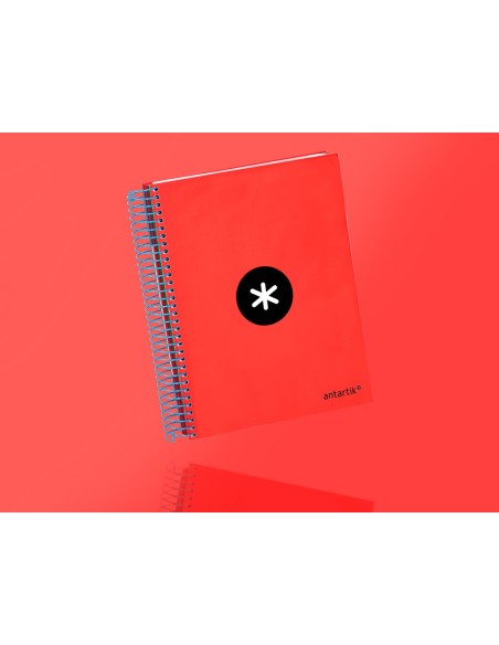 Cuaderno espiral a5 micro antartik tapa forrada...