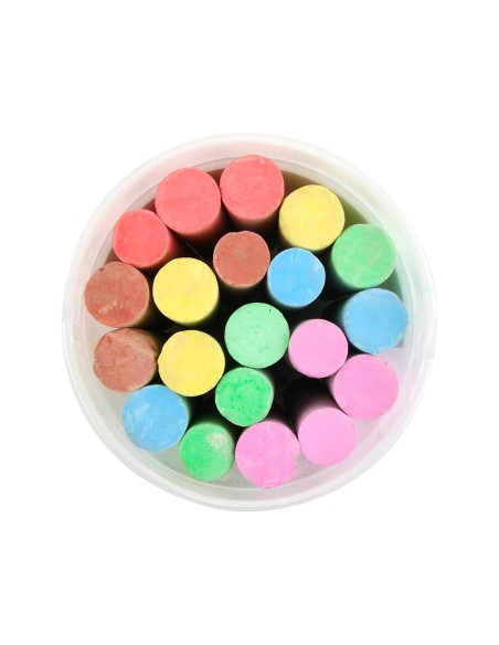 Tiza color liderpapel para suelo cubilete de 20...