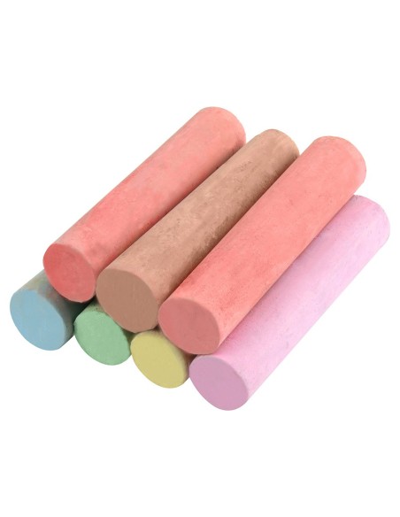Tiza color liderpapel para suelo cubilete de 20...