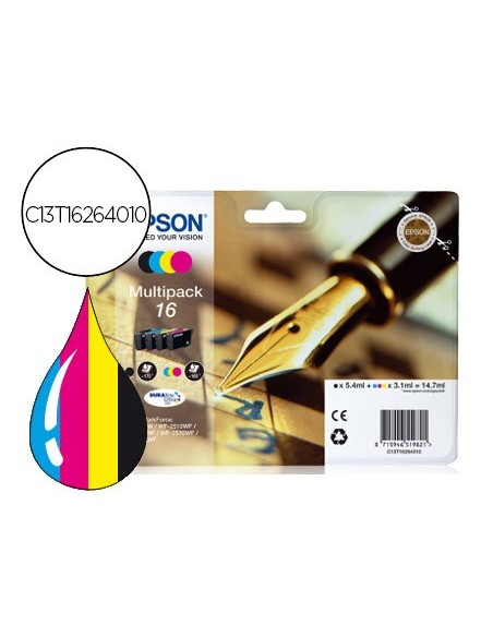 Ink-jet epson 16 multipack workforce wf-2010w...
