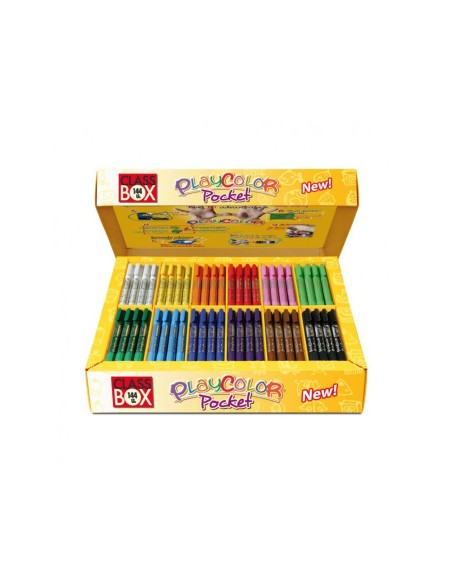 Tempera solida en barra playcolor pocket...