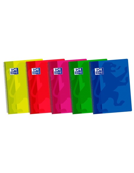 Bloc espiral oxford tapa plastico optik paper...