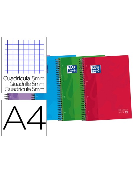 Bloc espiral oxford tapa extradura optik paper...