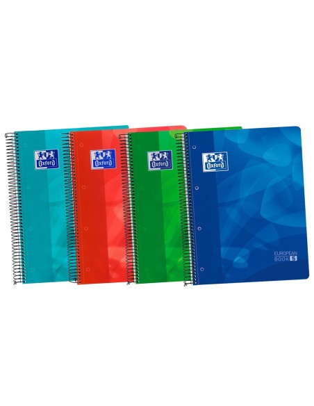 Bloc espiral oxford tapa plastico optik paper...