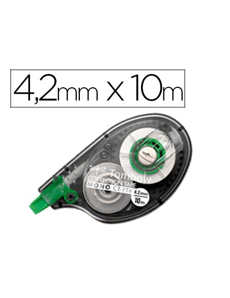 Corrector tombow mono ct-yt4 cinta 4,2 mm x 10 mt
