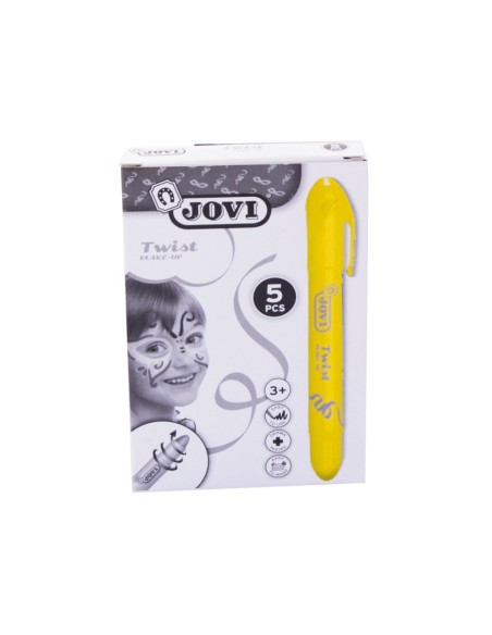 Barra de maquillaje jovi twist make-up amarillo...