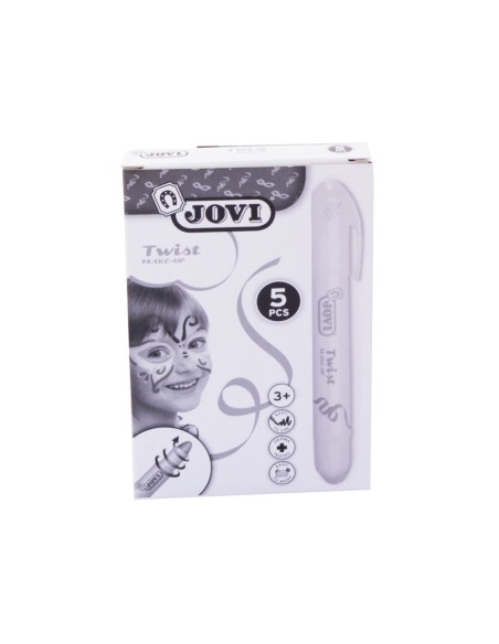 Barra de maquillaje jovi twist make-up blanca...