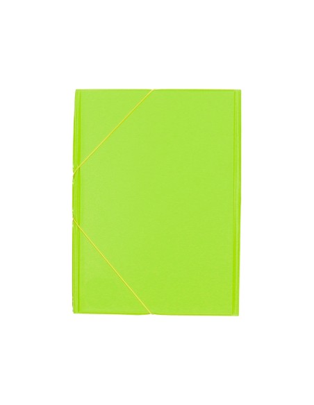 Carpeta liderpapel gomas plastico folio solapas...