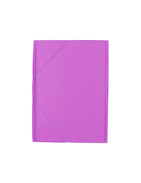 Carpeta liderpapel gomas plastico folio solapas...