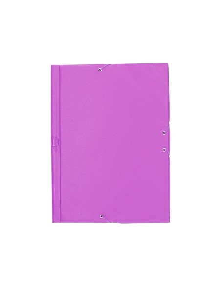 Carpeta liderpapel gomas plastico folio solapas...