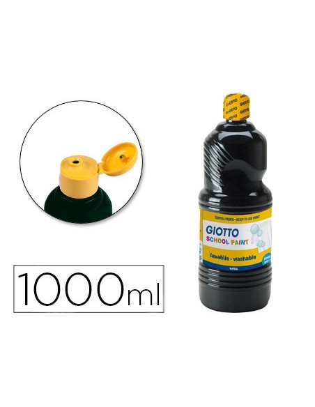 Tempera liquida giotto escolar lavable 1000 ml...
