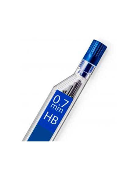 Minas staedtler mars micro grafito 0,7 mm hb tubo con 12 minas