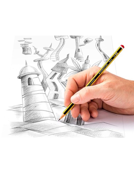 Lapices de grafito staedtler noris n.2 hb unidad