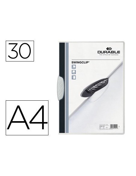Carpeta swingclip dossier pinza lateral y...