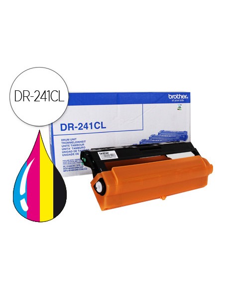 Tambor brother dr-241cl hl3140cw/3150cdw/3170cdw dcp9020cdw mfc9140cdn/9330cdw/9340cdw