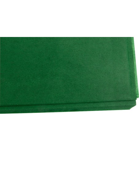 Papel seda liderpapel verde oscuro 52x76cm 18 gr/m2 paquete de 25 hojas