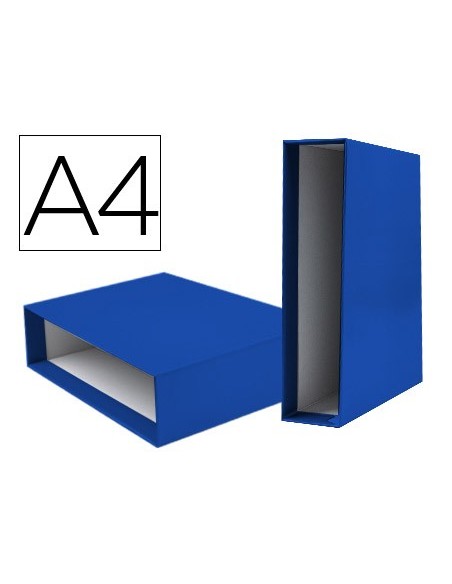 Caja archivador liderpapel de palanca carton...