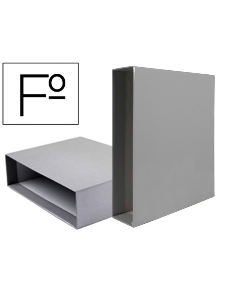 Caja archivador liderpapel de palanca carton...