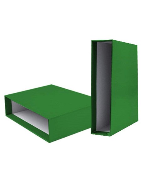 Caja archivador liderpapel de palanca carton...