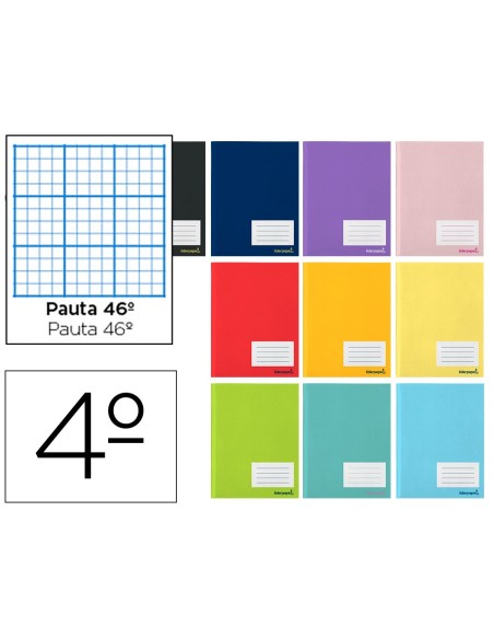 Libreta liderpapel smart a5 32 hojas 60 g/m2...