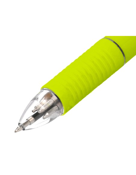 Boligrafo liderpapel 5 en 1 azul negro rojo verde 0,7m y portaminas 0,5mm