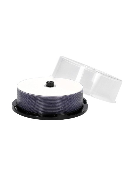 Dvd-r q-connect con superficie 100% imprimible para inkjet capacidad 4,7gb duracion 120mivelocidad 16x bote de 25 unid