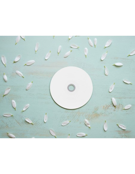 Cd-r q-connect con superficie 100% imprimible...