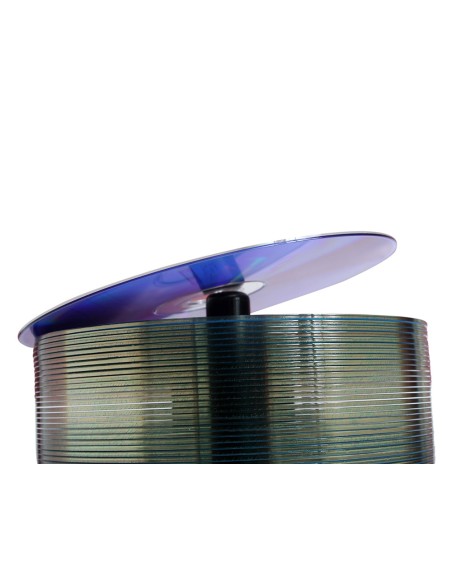 Cd-r q-connect con superficie 100% imprimible para inkjet capacidad 700mb duracion 80minvelocidad 52x bote de 50 unid