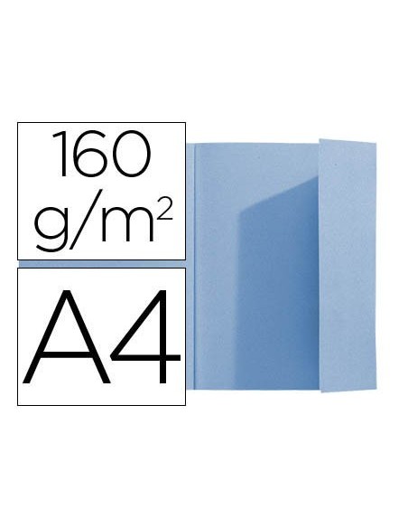 Subcarpeta exacompta din a4 azul 160g/m2 con...