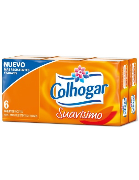 Pañuelos de papel colhogar compacto blanco 4...