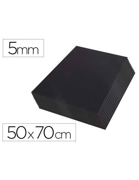 Carton pluma liderpapel negro doble cara 50x70...