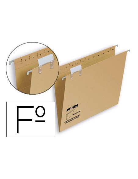 Carpeta colgante fade folio visor superior...
